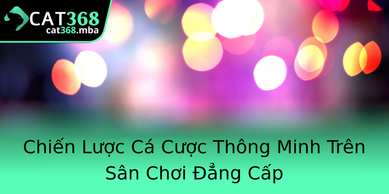 Chiến Lược Cá Cược Thông Minh Trên Sân Chơi Đẳng Cấp Chiến Lược Cá Cược Thông Minh Trên Sân Chơi Đẳng Cấp