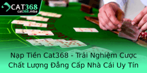 Nap Tien Cat368 Trai Nghiem Cuoc Chat Luong Ang Cap Nha Cai Uy Tin